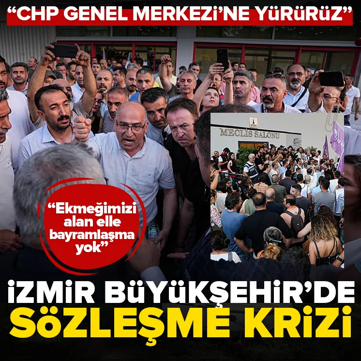 İzmir Büyükşehir’de sözleşme krizi