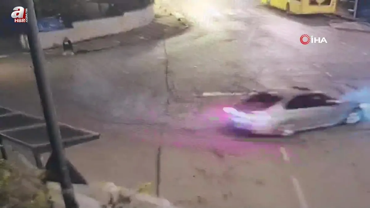 Drift yapan kadın sürücüye 47 bin TL ceza