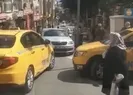 Yaşlı kadın taksiye binmek için yalvardı