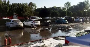 ATSO binasında patlama meydana geldi