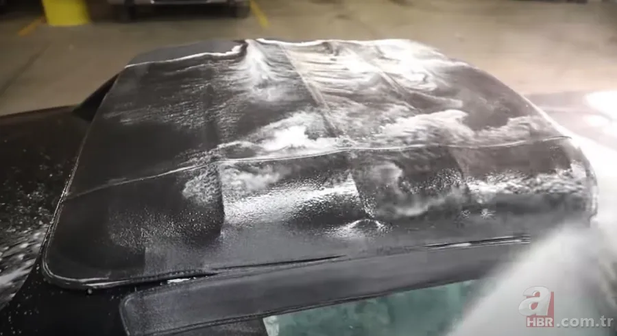 Garajda kaderine terk edilmiş Dodge marka arabayı yenilediler 🚗 Sahiplerinin gözü yaşlı 19