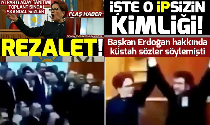 Küstah sözlerin sahibi İYİ Partili Oğuzhan Mamati isimli şahıs çıktı