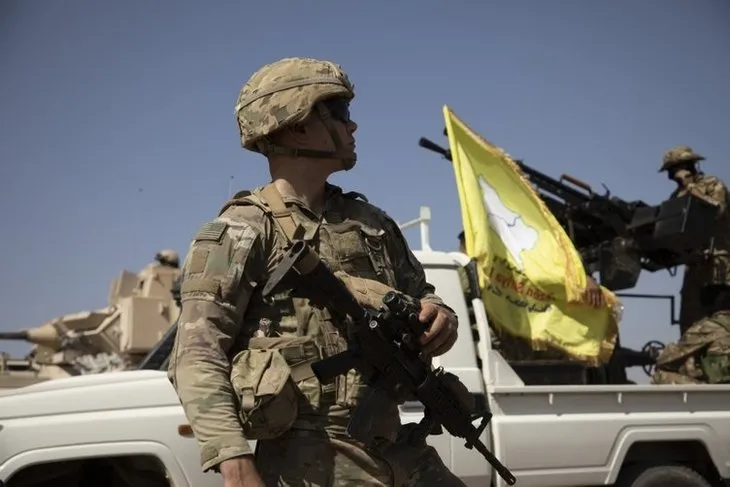 ABD’den YPG/PKK’lı teröristlere tank eğitimi! Yine teröristlere kalkan oldular