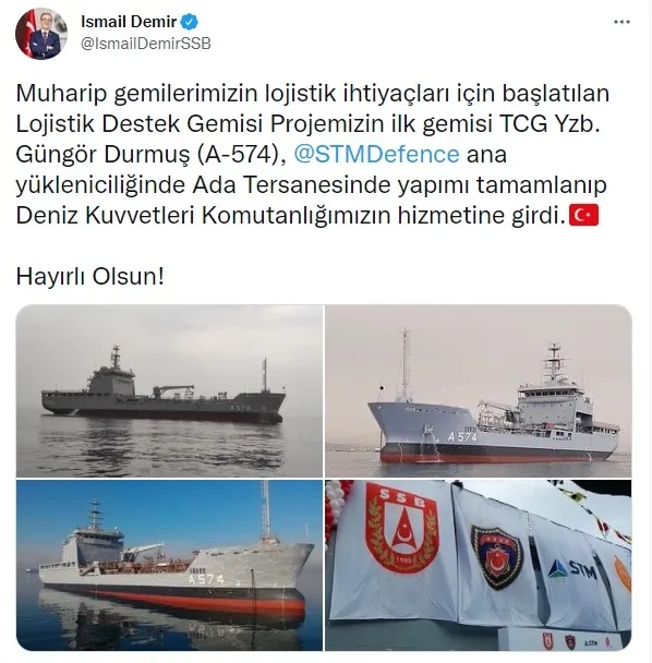 SSB Başkanı İsmail Demir: A-574 hizmete girdi - 3