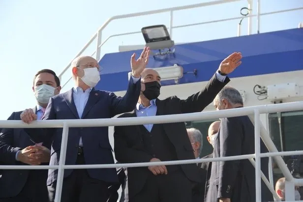 İzmir’i ziyaret eden Kılıçdaroğlu ve Tunç Soyer’e esnaf tepkisi: 35 yıldır bu şehri yönetiyorsunuz altyapı yok