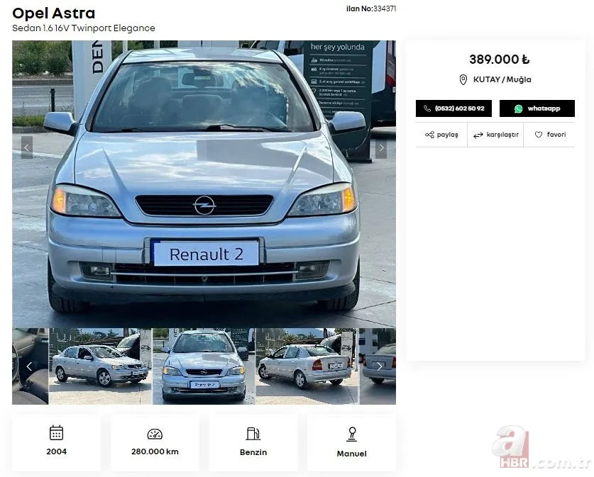 Renault ekim ayı yenilenmiş 2. El araç modelleri ve fiyatlarını açıkladı! 230 bin TL’den başlayan fiyatlarla Fiat, Renault, Peugeot, Volkswagen, Hyundai... 12