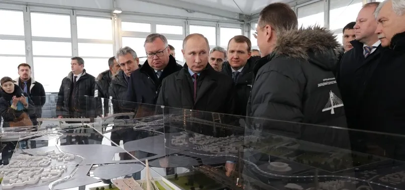 Türk firmasının dev projesini Putin açtı