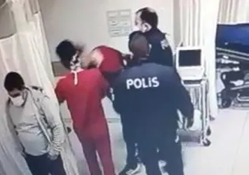 Alkollü sürücü doktora kafa attı! Dehşet anları kamerada