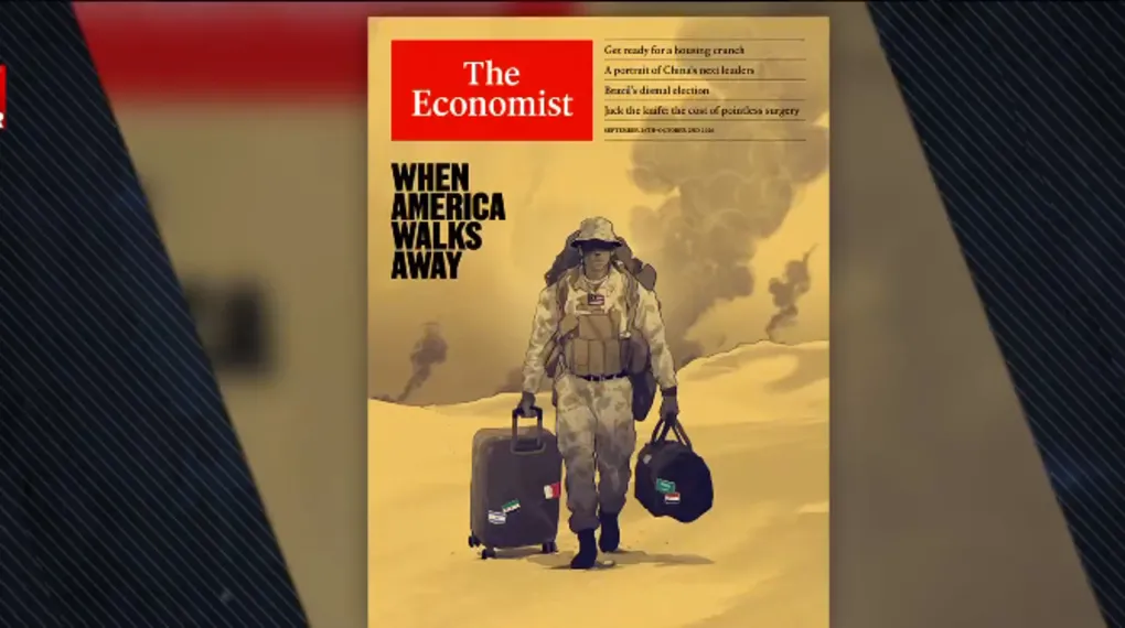 The Economist'ten "ABD çekildiğinde" kapağı