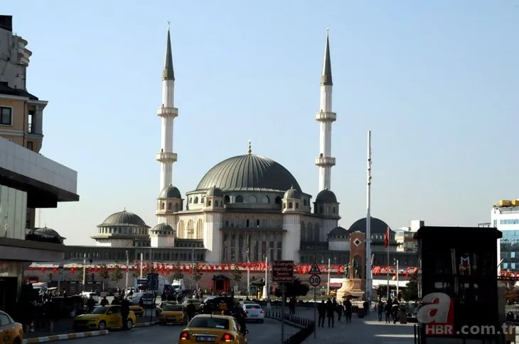 Taksim Camisi bugün açılıyor! Türkiye ve dünyada sayılı uygulama