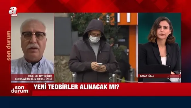 Türkiye'de salgın nasıl sona erecek? Koronavirüs Bilim Kurulu Üyesi Prof. Dr. Tevfik Özlü A Haber'de açıkladı - 1