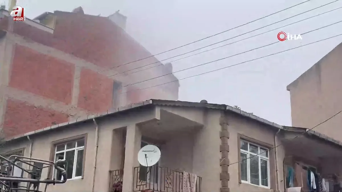 Tekirdağ’da baca yangını korkuttu