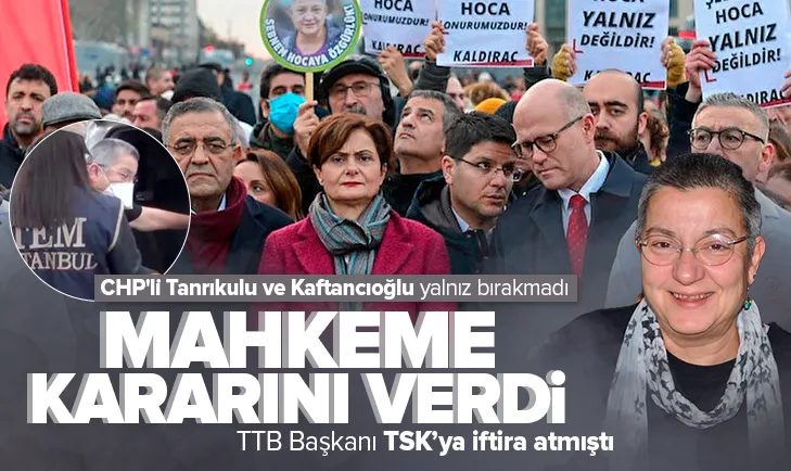 TTB Başkanı Fincancı için mahkeme kararını verdi