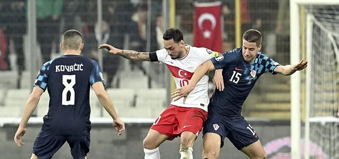 Türkiye Hırvatistan’a mağlup oldu: 2-0 MAÇ SONUCU ÖZET