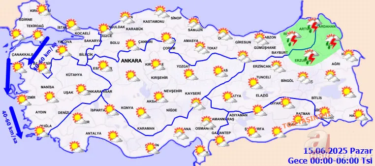 Hafta sonu hava nasıl olacak? Meteoroloji uyardı: Kuvvetli yağış ve toz taşınımı geliyor! Bu bölgeler dikkat! 11