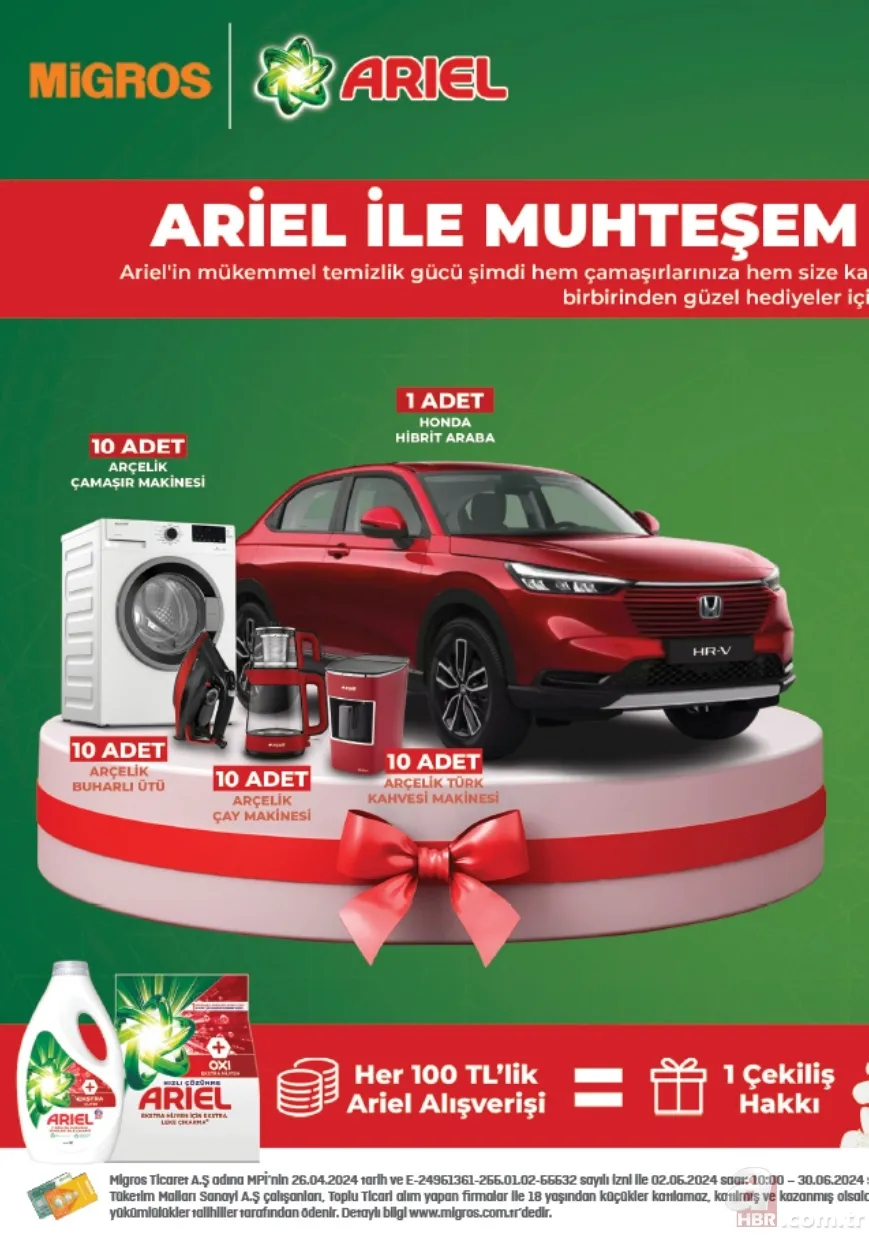 Migros 13 Mayıs indirim kataloğu yayınladı! 2,5KG Baldo Pirinç 134,00 TL, Tekirdağ Köfte 135,95 TL, 5GK Un 68,95 TL, Tuvalet Kağıdı 32’li 199,95 TL’ye satışta 25