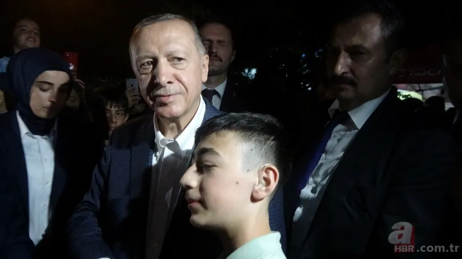 Başkan Erdoğan'dan Şehit Ömür Ertuğrul Sarı'nın ailesine ziyaret 7