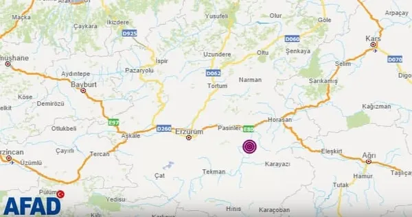 Muş, Ağrı, Bingöl, Artvin deprem mi oldu? Muş, Ağrı, Bingöl, Artvin deprem şiddeti kaç?