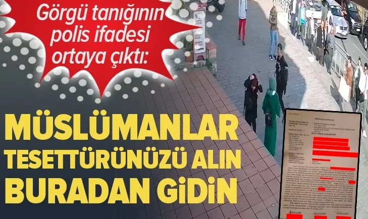 Karaköy'deki çirkin saldırıda bilgi alma tutanağı ortaya çıktı