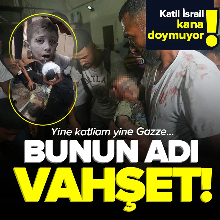 Terör devleti Gazzede bir eve saldırdı!