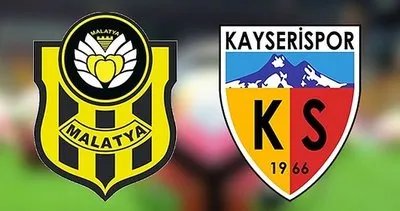 CANLI | Öznur Kablo Malatyaspor Kayserispor maçı canlı anlatım izle