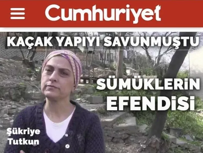 Cumhuriyet Gazetesi şimdi de Fahrettin Altun’un komşusu sanatçı Şükriye Tutkun’u hedef aldı