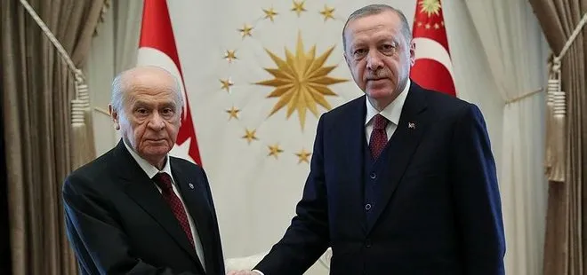 Başkan Erdoğan’dan Devlet Bahçeli’ye geçmiş olsun ziyareti