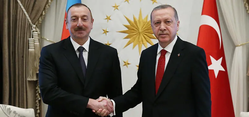 Azerbaycan Cumhurbaşkanı Aliyev'den Başkan Erdoğan'a kutlama