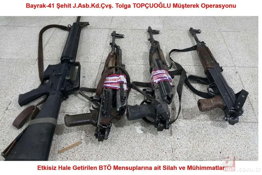 PKK sığınağında ısı güdümlü füze bulundu 1