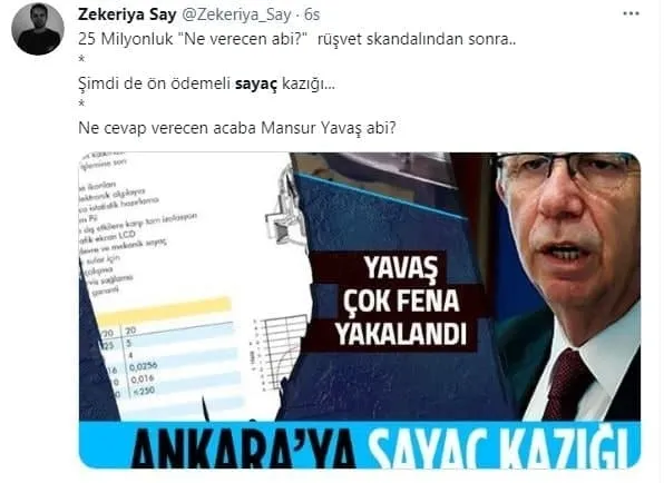 CHP'li Mansur Yavaş 40 bin su sayacına 6 milyon 800 bin TL fazla verdi! Vatandaşlar isyan etti - 3