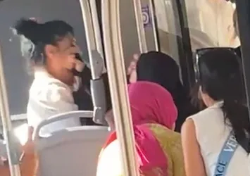 Denizli'de tesettürlü kadına iğrenç saldırı! İçişleri Bakanlığı duyurdu: Şahıs gözaltında
