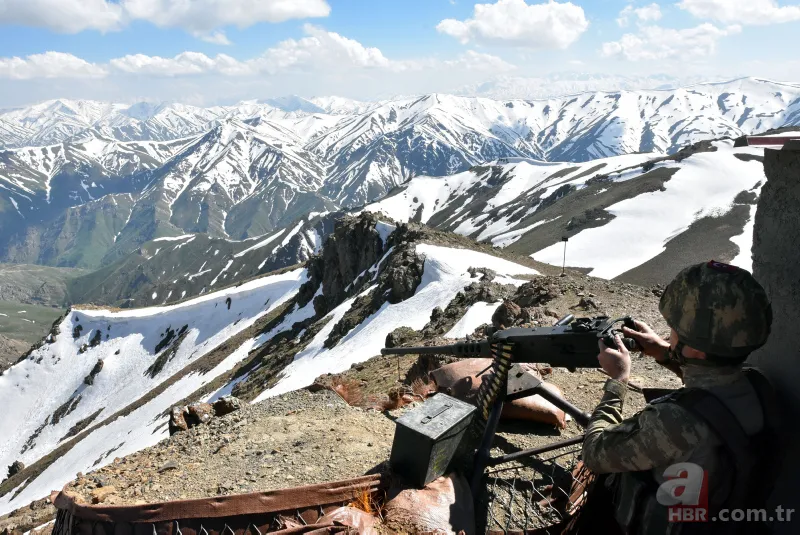 Hakkari Yüksekova'da Hudut Kartalları dosta güven düşmana korku salıyor 5