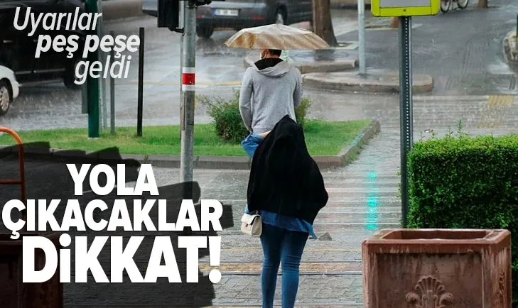 HAVA DURUMU | Meteorolojiden sağanak yağış uyarısı | Yola çıkacaklar dikkat! Bugün hava nasıl olacak? 1 Haziran 2021