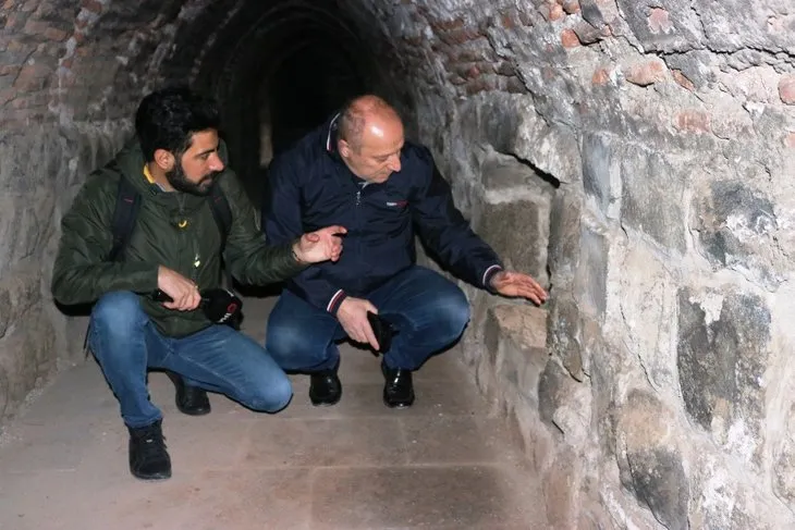 Diyarbakır sur tünelleri | Tarihi geçitler görüntülendi! Çin Seddi’nin ardından ikinci