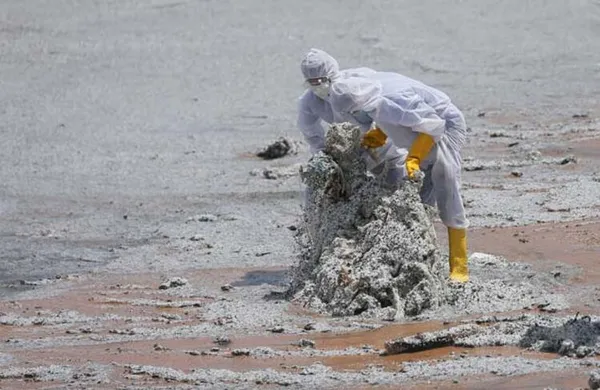 Dünya basını servis edilen bu fotoğrafları konuşuyor! Köylüler toplamak için sıraya girdi - 6