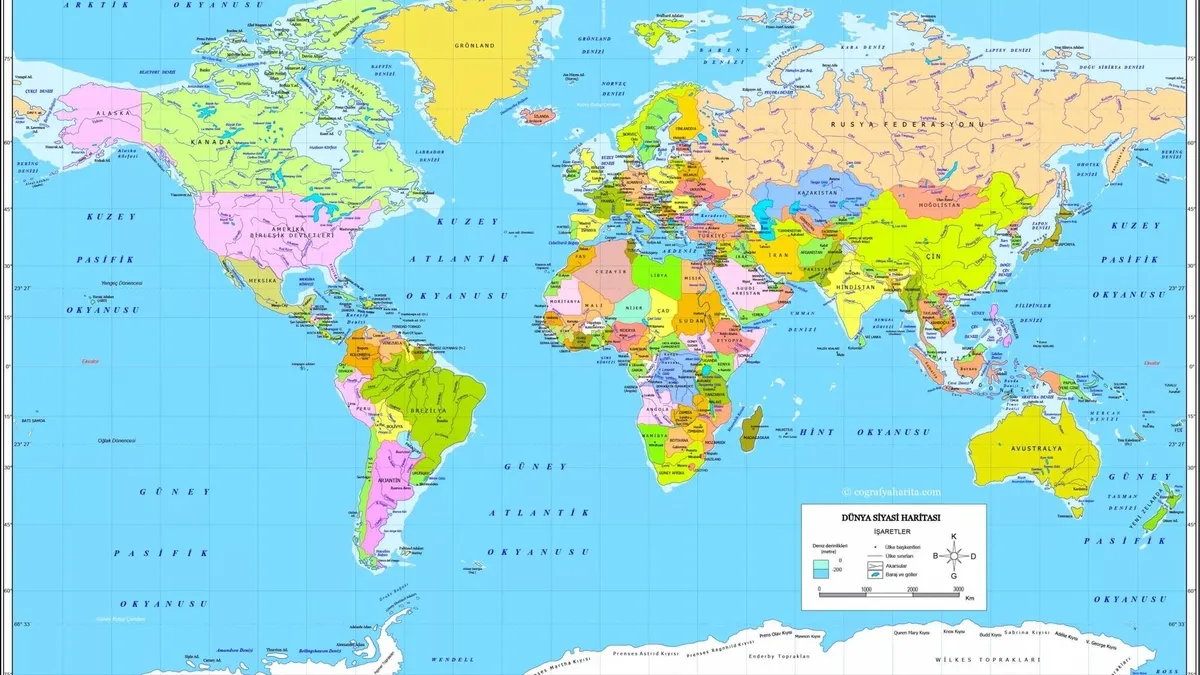 Dünya haritası değişiyor: Afrika kıtası gerçek boyutuyla çizilecek