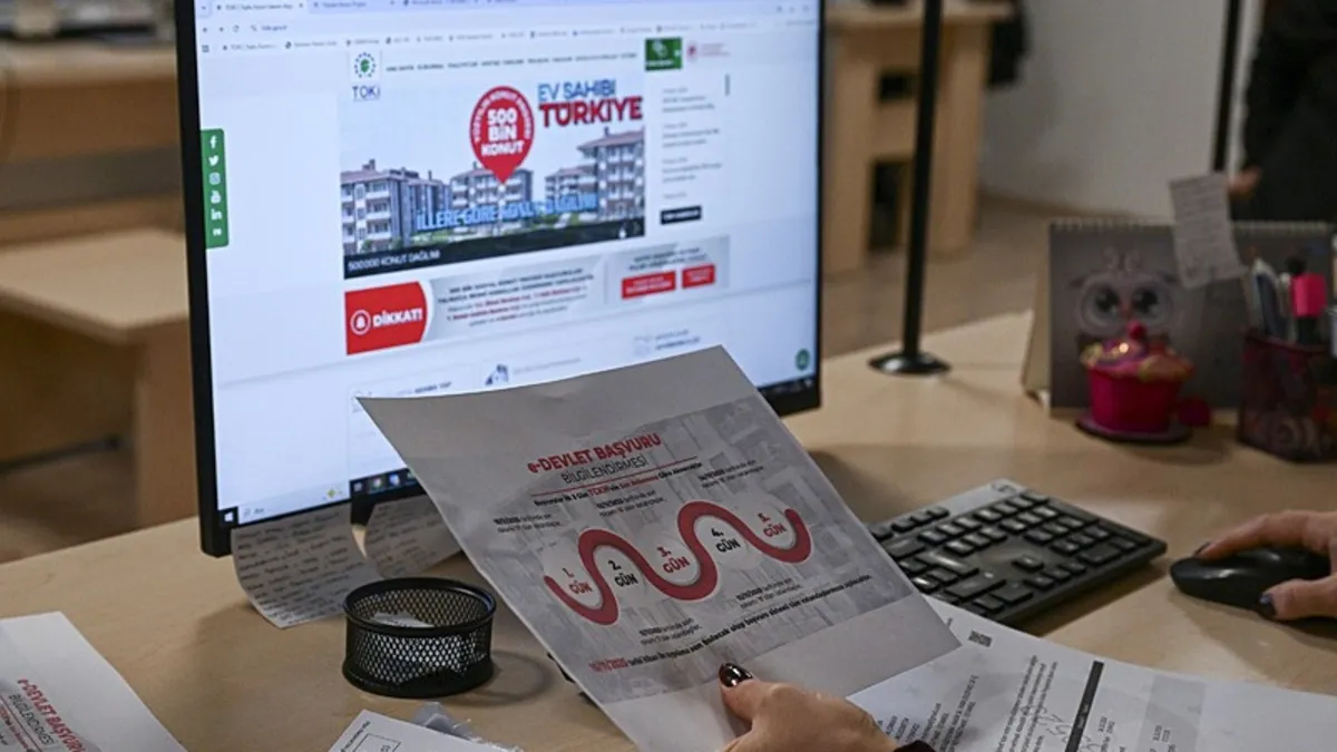 TOKİ 500 bin konut kampanyasına başvuran kişi sayısı belli oldu