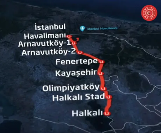 Küçükçekmece-Başakşehir-Arnavutköy-İstanbul Havalimanı Metrosu hakkında flaş açıklama! Bakan Karaismailoğlu duyurdu - 3