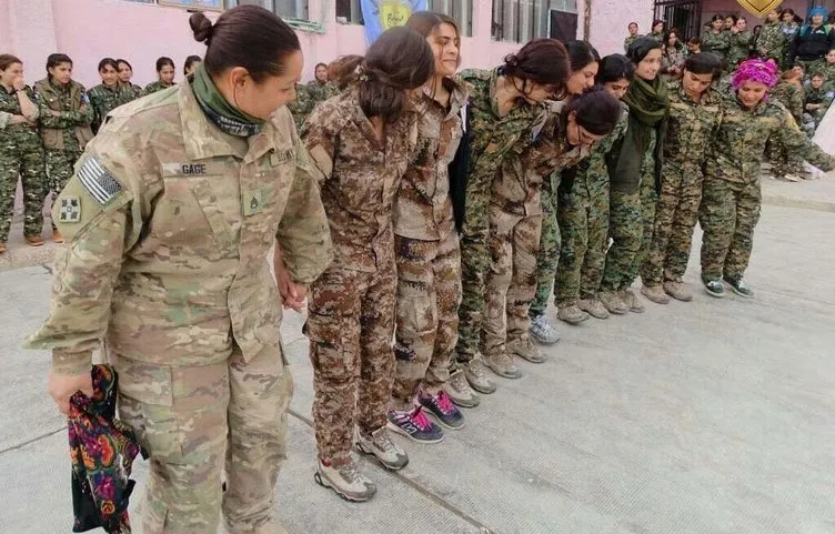 Abd Li Kadin Asker Ypg Li Teroristlerle El Ele A Haber Son Dakika Gundem Haberleri