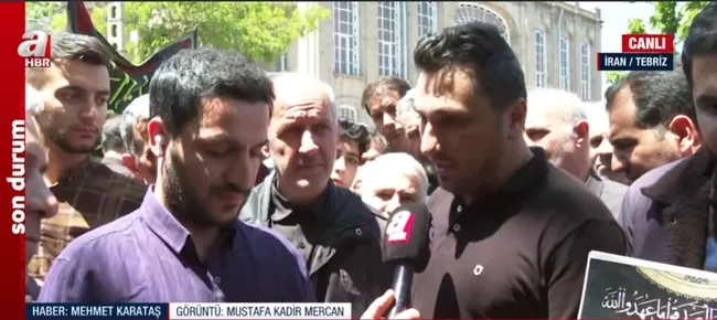 İran’daki helikopter kazası | Doğu Azerbaycan Valisi Rahmeti ve Tebriz İmamı Haşim’e veda