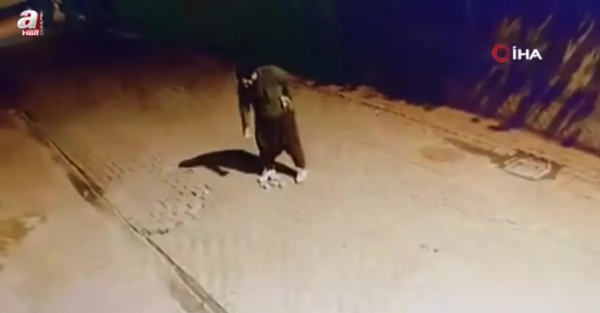 Adana'da evin camlarına taş atıp kaçtı