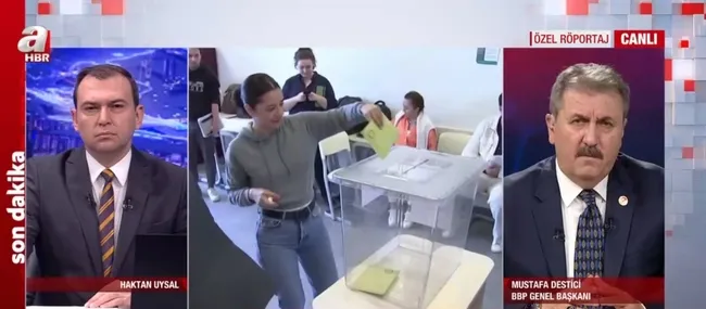 Cumhur İttifakı 2. tura nasıl hazırlanıyor? BBP lideri Mustafa Destici A Haber’de