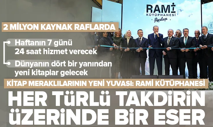 İstanbul’un en büyük kütüphanesi: Rami Kışlası
