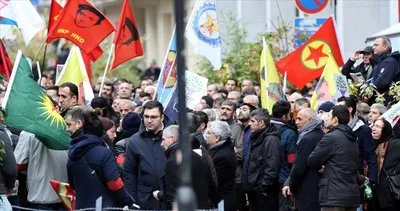 YPG/PKK yandaşları Brüksel'de gösteri düzenledi