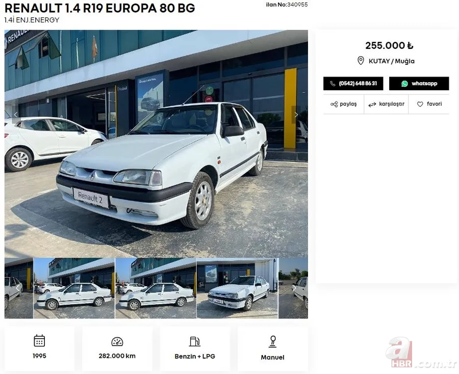 Uyguna İkinci el araç satışı yapıyor! Fiyatlar 230 bin TL’den başlıyor! Fiat, Volkswagen, Hyundai, Peugeot, Renault, Ford, Citroen mollerinin fiyatı ne kadar? 5