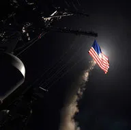 ABD Suriyeyi vurdu! İşte ilk fotoğraflar