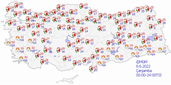 İstanbul ve onlarca il için yağmur uyarısı! Meteoroloji'den 24 il için kritik açıklama | Sıcaklıklar kaç derece düşecek? - 11
