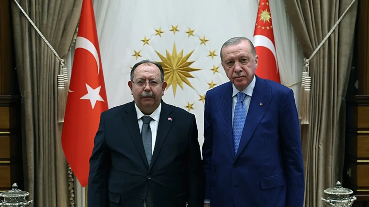 Başkan Erdoğan YSK Başkanı Yener'i kabul etti