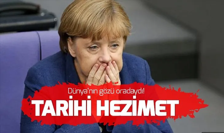 Almanya’da Merkel hükümetini sarsacak seçim