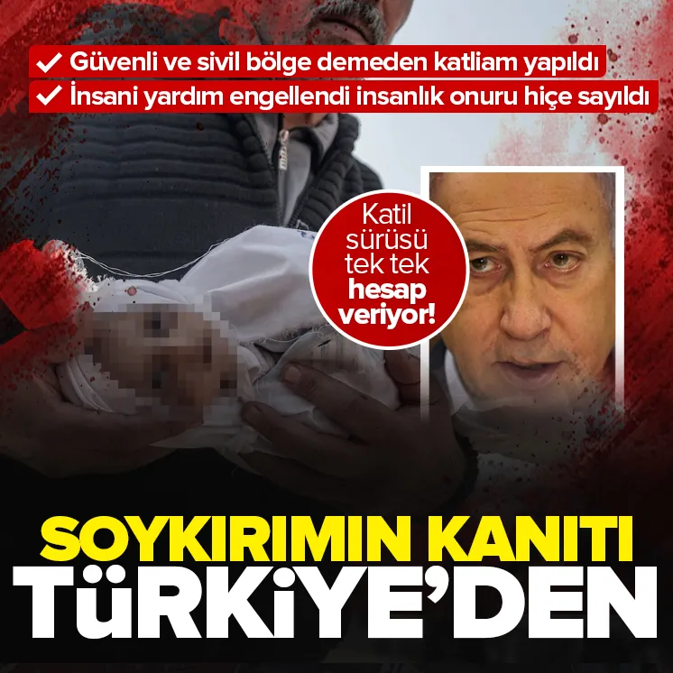 Katil İsrail tek tek hesap veriyor